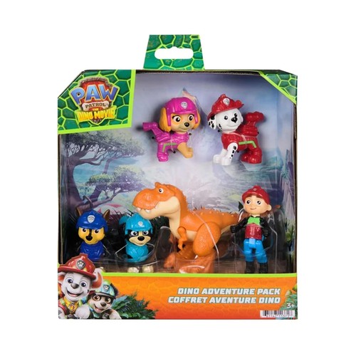 Pack regalo PATRULLA CANINA dinosaurio