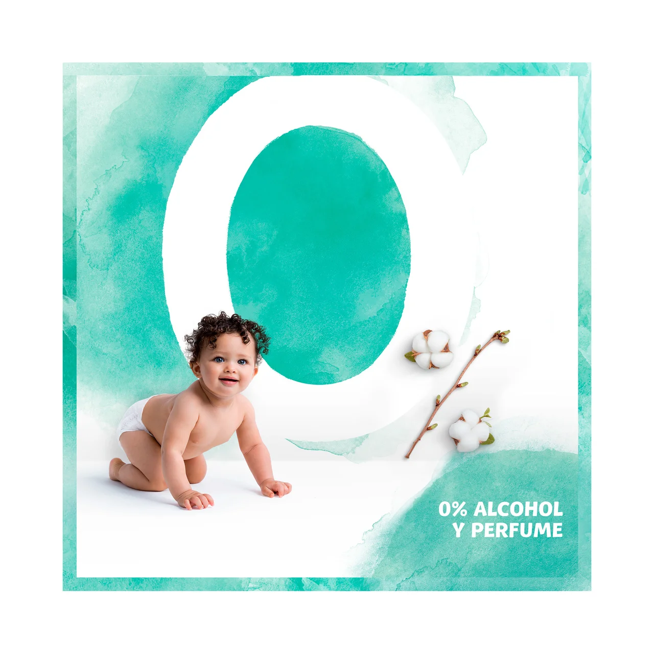 DODOT Toallitas húmedas para bebé con fibras 100% de origen vegetal DODOT Cuidado total aqua 3 x 48 uds.