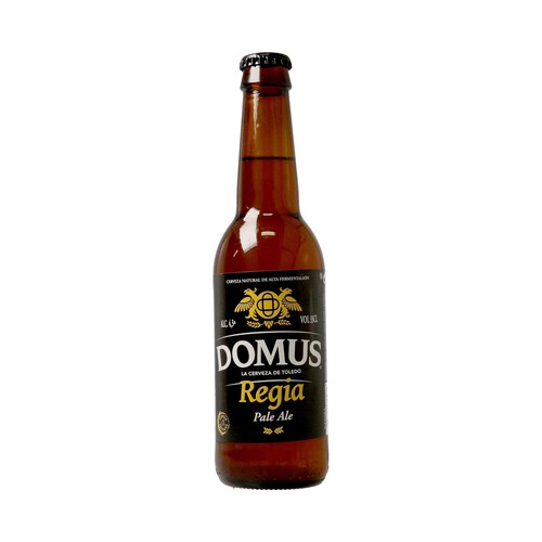 DOMUS REGIA Cerveza tostada pale ale botella 33 cl.