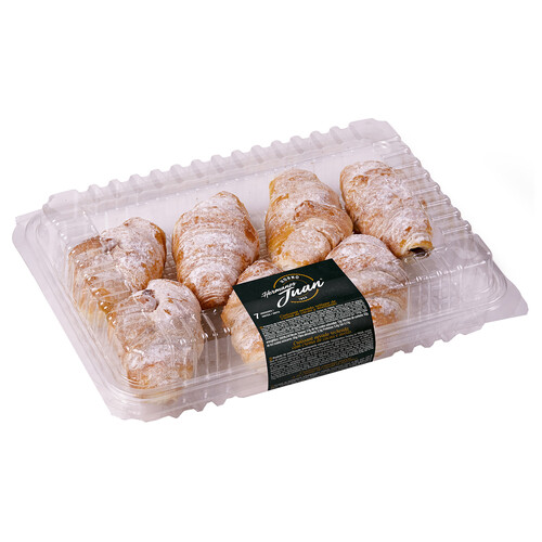 Alcampo HNOS. JUAN Croissants Nevados cacao 7 uds 250 g