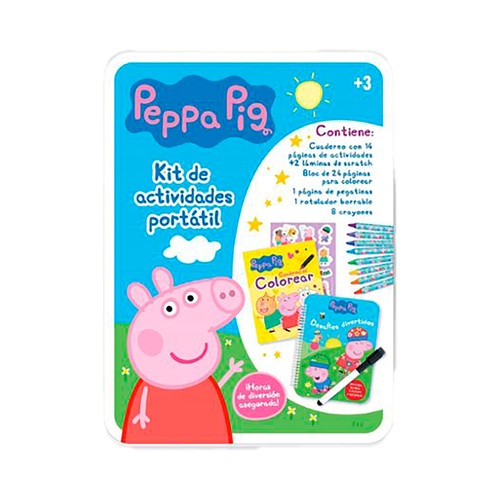 Kit de actividades portátil. PEPPA PIG