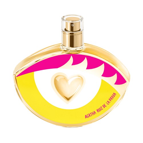 AGATHA RUIZ DE LA PRADA Eau de toilette para mujer con vaporizador en spray AGATHA RUIZ DE LA PRADA Look gold 80 ml.