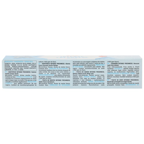 PRODUCTO ALCAMPO Pasta de dientes con flúor y sabor a menta 75 cl.