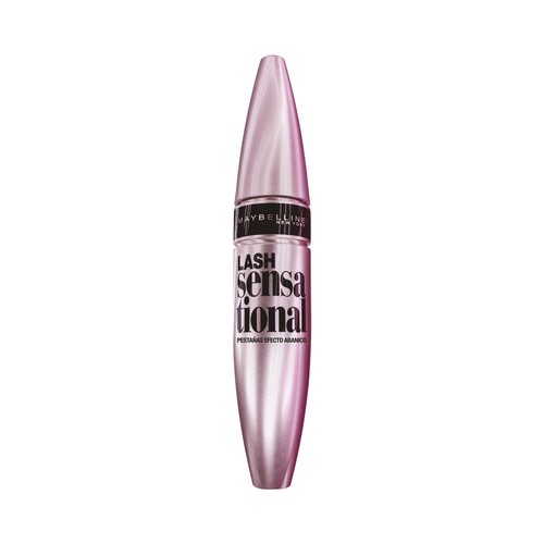 MAYBELLINE Lash sensational Tono 001 negro Máscara de pestañas efecto volumen.