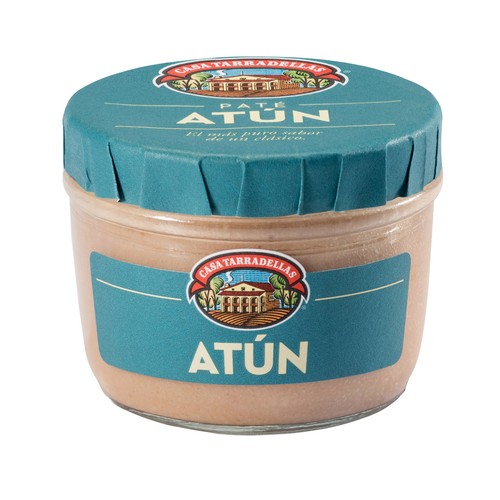CASA TARRADELLAS Paté de atún frasco de 125 g.