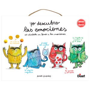Imagen de Juego Monstruo Colores-Yo descubro las emociones, juego infantil para el desarrollo intelectual, DISET