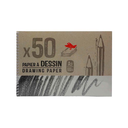 Cuaderno Para Dibujar Tamaño A3 100G 50H Fsc ALCAMPO