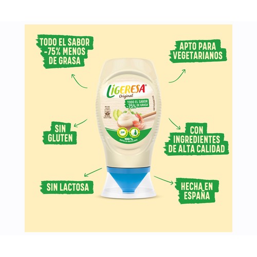 LIGERESA Original Salsa fina 250 ml