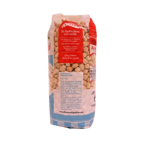 LA PEDRIZA Garbanzo lechoso paquete de 1 kilogramo