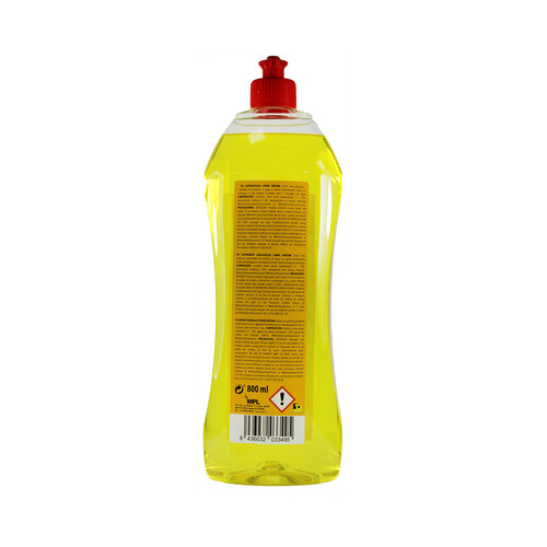 EKOSAN Detergente lavavajillas a mano aroma limón EKOSAN 800 ml.