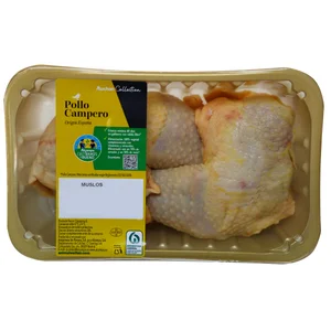 ALCAMPO CULTIVAMOS LO BUENO  Muslos de pollo campero Bandeja.