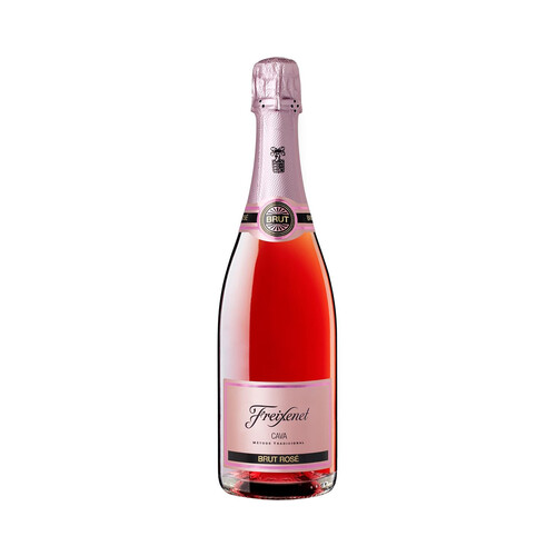 FREIXENET Cava brut rosado, elaborado según el método tradicional FREIXENET Rosé botella de 75 cl.