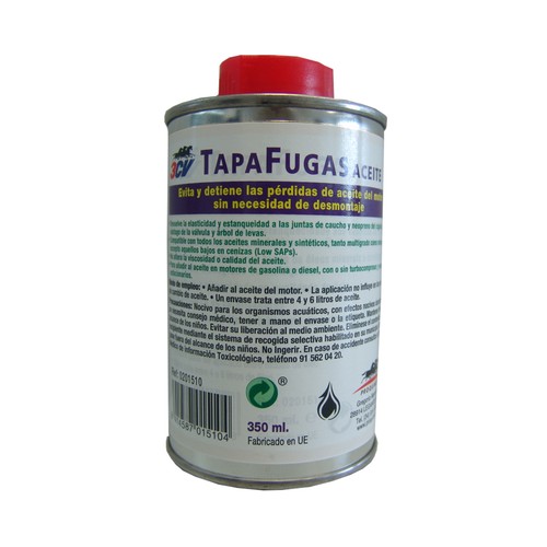 Tratamiento tapafugas de aceite del motor 3CV 350 mililitros.
