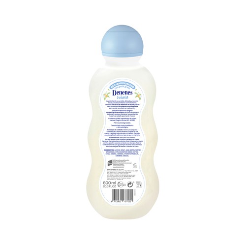DENENES Colonia con petit grain ecológico DENENES Orginal 600 ml.