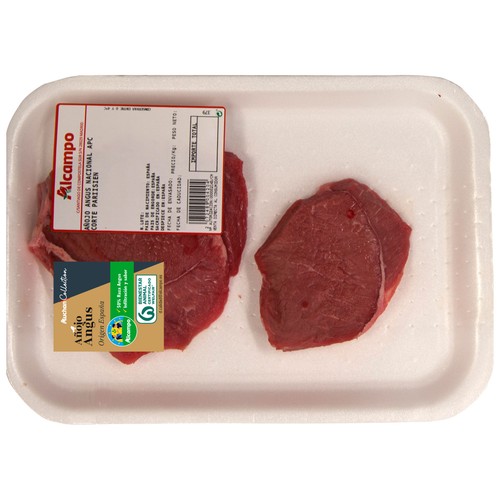ALCAMPO CULTIVAMOS LO BUENO Bandeja de filetes corte Parisien de añojo Angus de origen nacional