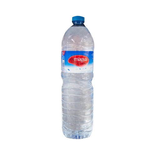 Agua mineral natural de mineralización muy débil ESMIAGUA botella de 1.5 l.