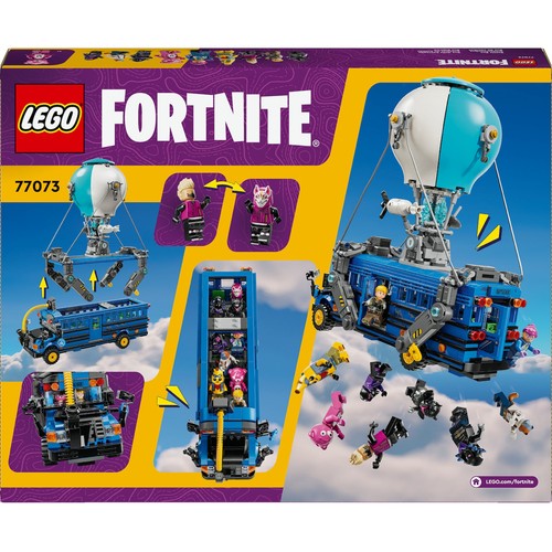 LEGO Fortnite autobús de batalla, 954 piezas, +10 años.