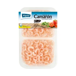 ALIGATOR Colas de camarón MSC boeal, cocidas, peladas y ultracongelados 2 x 100 g.