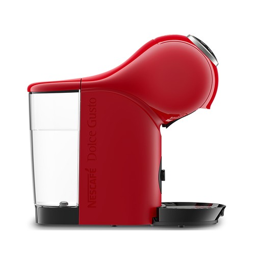 Cafetera de cápsulas KRUPS Genio S Plus, color rojo, 15 bar, 1 taza, 1500W.