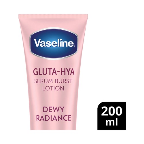 VASELINE Gluta-hya Sérum corporal hidratante que combate la piel apagada, dejándola luminosa 200 ml.