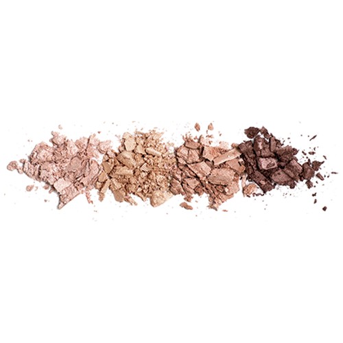 REVLON Colorstay Tono 500 Addictive Sombra de ojos con 4 tonos marrones de larga duración y con textura sedosa.