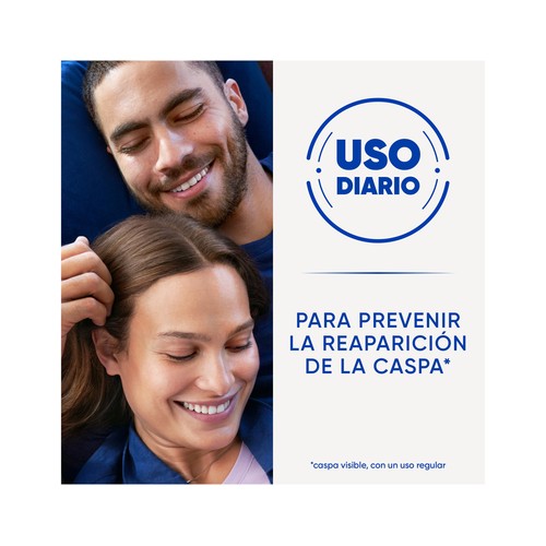 H&S Menthol fresh Champú anticaspa de uso diario, para todo tipo de cabello 625 ml.