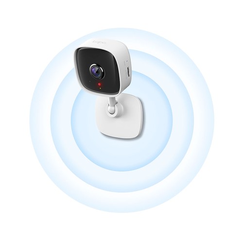 Cámara Wi-Fi vigilancia inteligente de interior TP-LINK Tapo TC60, detección movimiento, video 1080p, vision nocturna.