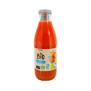 Producto Alcampo Bio Zumo de Frutas Mediterráneas y Zanahoria Procedentes de Agricultura Ecológica Bote 1 L. 1000 ML