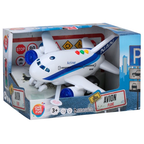 Avion con luces y sonidos..ONE TWO FUN