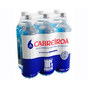 CABREIROA Agua mineral pack 6 uds. x 2 l.