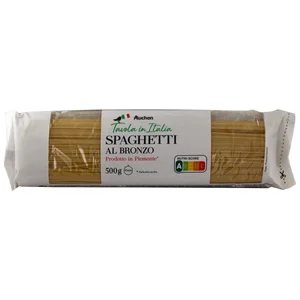 PRODUCTO ALCAMPO Pasta espaghetti al bronzo Tavola in Italia 500 g.