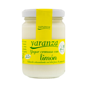 YARANZA Yogur cremoso con limón y solo un 3% de materia grasa YARANZA 140 g.