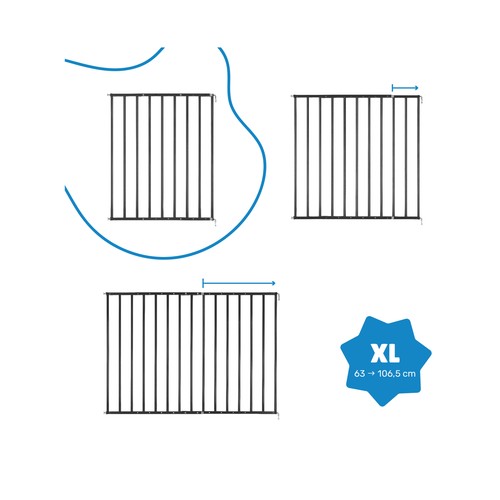 Barrera de seguridad Safe y Protect XL BABYMOOV.