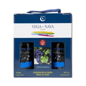 VEGA DE NAVA Vino tinto de crianza con D.O. Ribera del Duero 6 x 18,7 cl.