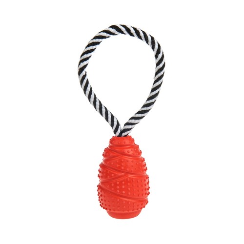 PRODUCTO ALCAMPO Juguete para morder de 10.9 cm. con asa de cuerda.