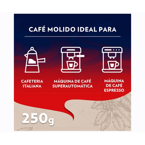 LAVAZZA Café molido natural Crema e Gusto Classico 500 g.
