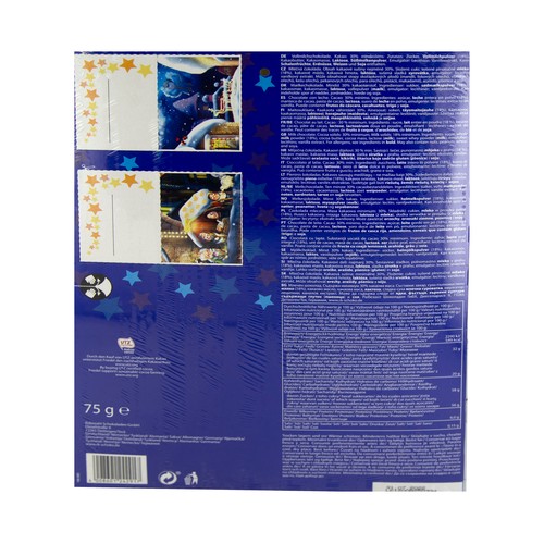 PRODUCTO ECONÓMICO ALCAMPO Calendario de Adviento de chocolate 75 g.