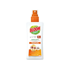 BLOOM Repelente mosquitos, loción tropical 100 ml.