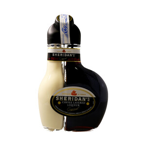 SHERIDAN'S Licor de café y chocolate SHERIDAN'S botella de 70 cl.
