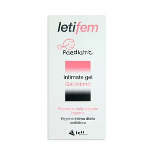 LETIFEM Gel pediátrico de higiene íntima a partir de 0 a 12 años , LETIFEM Paediatric 250 ml.