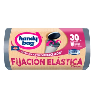 HANDY BAG Bolsa de basura fijación elástica 12B 30L