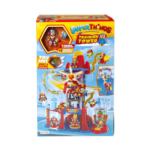 Playset torre de entrenamiento con figura exclusiva SUPERTHINGS.