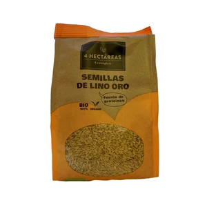 4 HECTÁREAS Bio Semillas de lino dorado 250 g