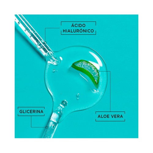 GARNIER Skin active Agua micelar todo en 1, con aloe vera y ácido Hialurónico para todo tipo de pieles 400 ml.
