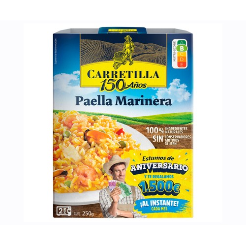 CARRETILLA Paella marinera 250 g.