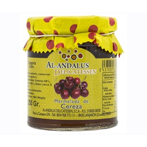 Mermelada de cereza 250 g.