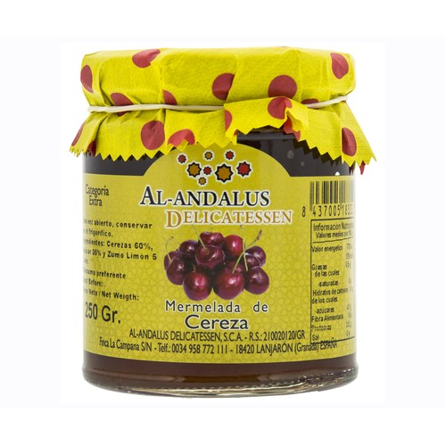 AL ANDALUS Mermelada de cereza 250 g.