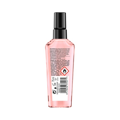 GLISS Sérum sellador de puntas, para cabellos encrespados y puntas abiertas GLISS Split hair miracle de Schwarzkopf 75 ml.