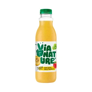 VIANATURE Zumo 100% natural de kiwi gold, uva y manzana 750 ml