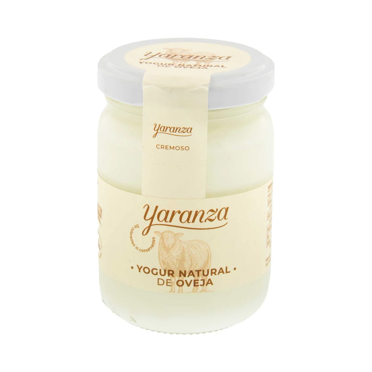 Yogur natural cremoso de leche de oveja 140 g.